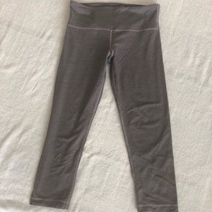 Grey lululemon yoga pants, size 4
